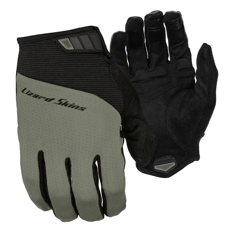 Lizard Skins Monitor Traverse Long Finger Gloves - Titanium Grey